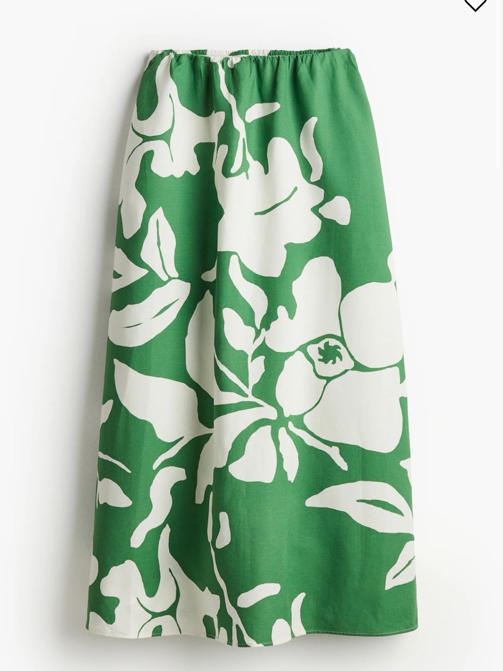 H&M Linen Blend Maxi-Skirt